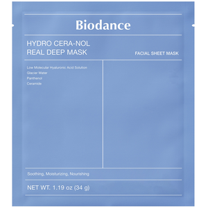 Biodance Hydro Cera-Nol Real Masque profond 4 pièces