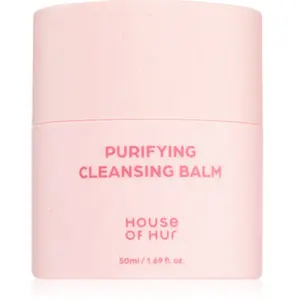 House of Hur - Baume nettoyant purifiant, formule sorbet, moulin pratique : élimine efficacement les résidus de maquillage et les points noirs sans dessécher la peau.