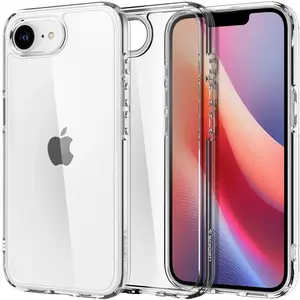 Spigen Coque pour iPhone 16e, Ultra Hybrid, [Anti-jaunissement] - Transparent pas cher