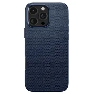 Comparateur de prix : Coque de protection - Spigen - iPhone 16 Pro - Navy Blue - Semi-rigide - Élégant