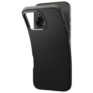 Comparateur de prix : Coque de protection - Spigen - iPhone 16 Pro - Matte Black - Semi-rigide - Élégant