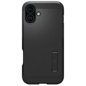 Comparateur de prix : Coque de protection - Spigen - iPhone 16 - Noir - Semi-rigide - Élégant