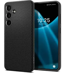 Comparateur de prix : Spigen Coque pour S24 5G Liquid Air Compatible avec Samsung Galaxy - Noir Mat