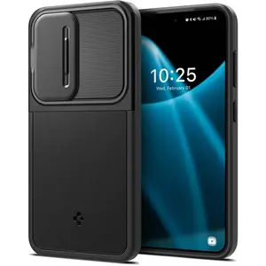Comparateur de prix : Spigen Coque Optik Armor Camera slider Samsung Galaxy S24 - Black