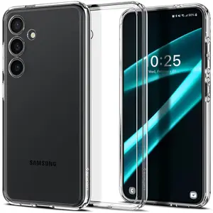 Spigen Coque Ultra Hybrid Samsung Galaxy S24 Plus - Crystal Clear pas cher