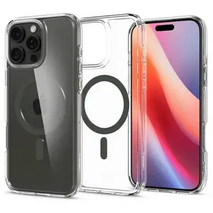 Comparateur de prix : Spigen Ultra Hybrid Mag MagSafe - Coque pour iPhone 16 Pro Max (Graphite)