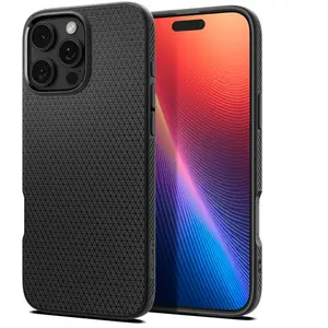 Comparateur de prix : Spigen Coque Liquid Air  Apple iPhone 16 Pro Max - Matte Black