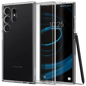 Comparateur de prix : Etui Spigen Liquid Crystal Na Samsung Galaxy S24 Ultra - Przezroczyste