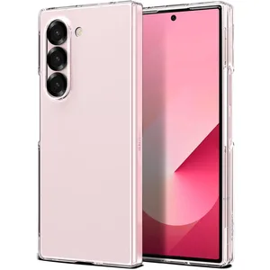 Comparateur de prix : Spigen Coque pour Samsung Galaxy Z Fold 6 Rigide Design Ultra fin SGP Transparent