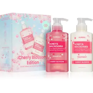 KUNDAL Honey & Macadamia Cherry Blossom Edition coffret cadeau pour ch...Vendu parnotino