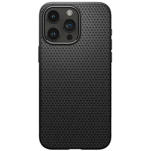 Comparateur de prix : Spigen Coque Liquid Air iPhone 15 Pro - Matte Black