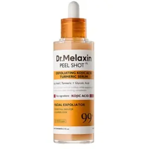 Dr Melaxin Peel Shot Exfoliating Kojic Acid Turmeric Face Serum 80 Ml
