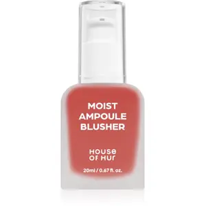 House of Hur Moist Ampoule Blusher blush liquide teinte 05 Peach Coral 20 ml