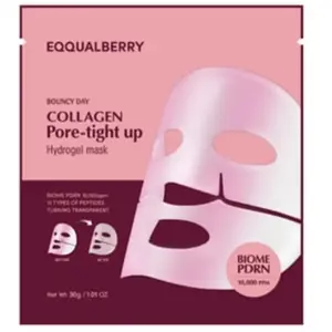Eqqualberry Collagen Pore-tight up Hydrogel Mask Masque visage 1 art.Vendu paramazon