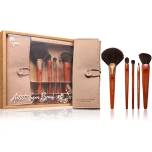 Too Cool For School Artist Vegan Brush Set kit de pinceaux avec étuiVendu paronebioshop