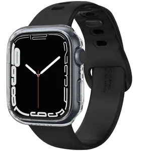 Spigen Thin Fit Case Apple Watch Series 7 / 8 / 9 - 45 mm - Transparent pas cher