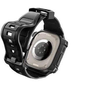 Comparateur de prix : Spigen Coque Rugged Armor  Pro Apple Watch Ultra (2) - 49 mm - Noir