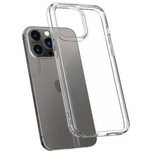 Comparateur de prix : Spigen Coque iPhone 14 Pro Max Transparent ultra-clair Antichoc Série Ultra Hybrid
