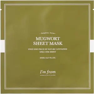 I'M FROM Mugwort Sheet Mask