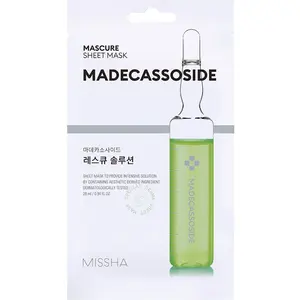 MISSHA Masque en tissu défatiguant - Madecassoside - Visage - 1 unité pas cher