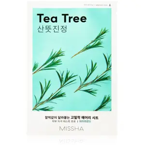 Comparateur de prix : Missha Masque en tissu purifiant - Arbre à thé  - Visage - 1 unité