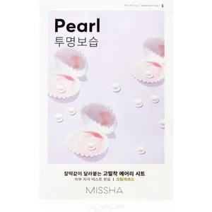 Comparateur de prix : Missha Missha Airy Fit Pearl Masque Tissu Illuminateur Et Hydratant 19 G