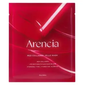 Arencia Red Collagen Jello Mask Masque visage 1 art.
