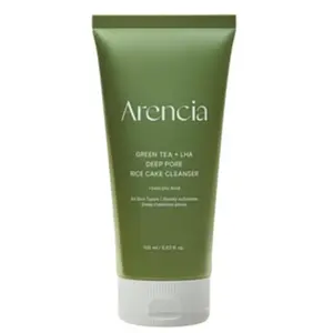 Arencia Nettoyant Gâteau de Riz Pores Profonds LHA Thé Vert - 150 ml pas cher