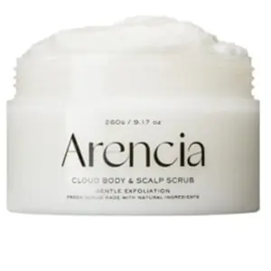 Arencia Fresh Cloud Body & Scalp Scrub White Tea & Neroli Gommage corp...