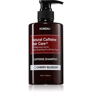 Comparateur de prix : KUNDAL Caffeine Shampoo Cherry Blossom shampoing naturel anti-chute 50...