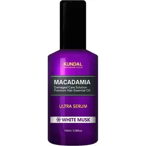 Kundal - Sérum réparateur - Macadamia - Musc blanc - Cheveux - 100 ml pas cher