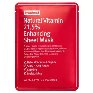 Comparateur de prix : By Wishtrend Natural Vitamin masque raffermissant en tissu 23 ml