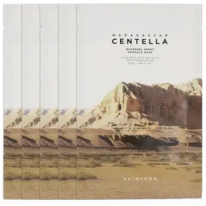 Comparateur de prix : SKIN1004 Madagascar Centella Watergel Sheet Ampoule Mask | 5 pièces