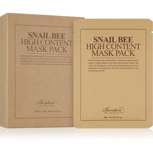Benton - Snail Bee High Content Mask Pack 10 EA Masque en tissu 10 pie... pas cher