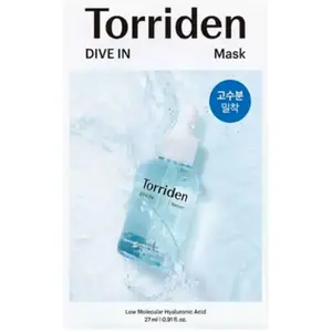 Comparateur de prix : Torriden Masque facial à l’acide hyaluronique de bas poids moléculaire DIVE-IN