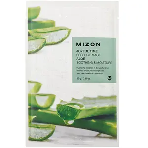 Comparateur de prix : Mizon, Joyful Time Essence Beauty Mask, Aloe, 1 sheet, 23g (0.81oz)