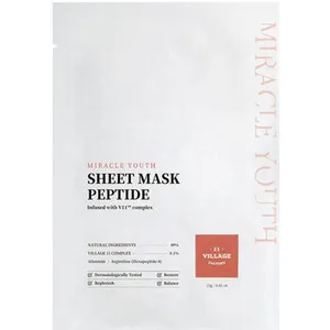 Village 11 Miracle Youth masque en tissu peptide 23 grVendu pardocmorris