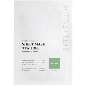 Comparateur de prix : Village 11 Active Clean masque en tissu arbre à thé 23 gr
