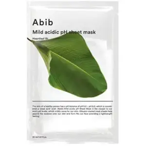 Comparateur de prix : Abib Masque tissu au pH acide doux Heartleaf fit 10 feuilles 30ml