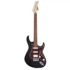 Comparateur de prix : Cort G110 - Guitare électrique série G - Noir pores ouverts