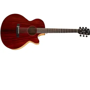 Comparateur de prix : Cort sfx-mybr - guitare electroacoustique sfx myrtlewood brun brill.