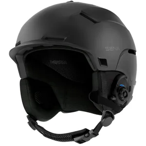 SENA Latitude S1, Casque de Ski avec Haut-parleurs et Microphone intégrés, intercom Bluetooth à Quatre Voies, Communication Mains Libres, écouter de la Musique, Certifié CE (Taille M) pas cher