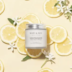 MARY & MAY Lemon Niacinamid masque hydratant illuminateur 125 g pas cher