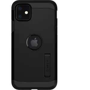 Comparateur de prix : Spigen Tough Armor Coque Compatible avec iPhone 11 - Noir