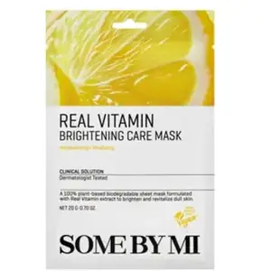 Comparateur de prix : Some By Mi Clinical Solution Vitamin Brightening Care Mask masque tiss...