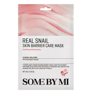 Comparateur de prix : Some By Mi Clinical Solution Snail Skin Barrier Care Mask masque raffe...