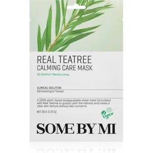 Comparateur de prix : Some By Mi Clinical Solution Teatree Calming Care Mask masque apaisant...
