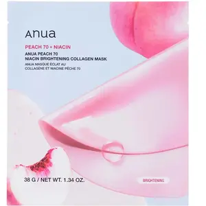 Anua Peach 70 Niacin Brightening Collagen Mask Masque en tissu 1 art.