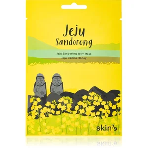 Skin79 Jeju Sandorong Jeju Canola Honey masque de soin en tissu pour restaurer la surface de la peau 33 gVendu parnotino