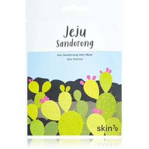 Skin79 Jeju Sandorong Jeju Cactus masque nourrissant en tissu pour un effet naturel 33 mlVendu parnotino